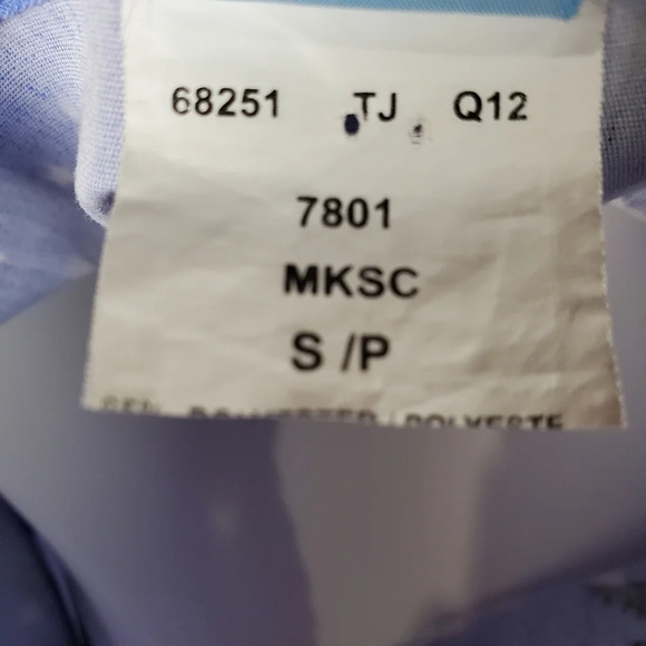 Disney Halloween Scrub Medical Top VNeck Pockets Blue Size  Small - Picture 3 of 14